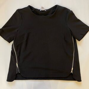 H&M Top with Side Zippers